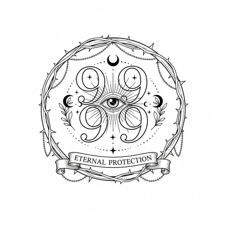 fine line black ink design