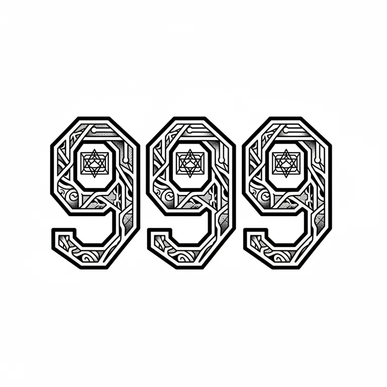 bold blackwork design