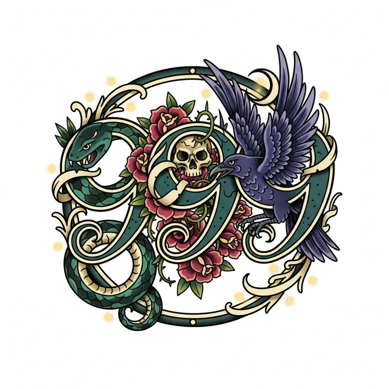 neo-traditional color design