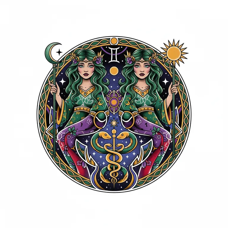 neo-traditional color design