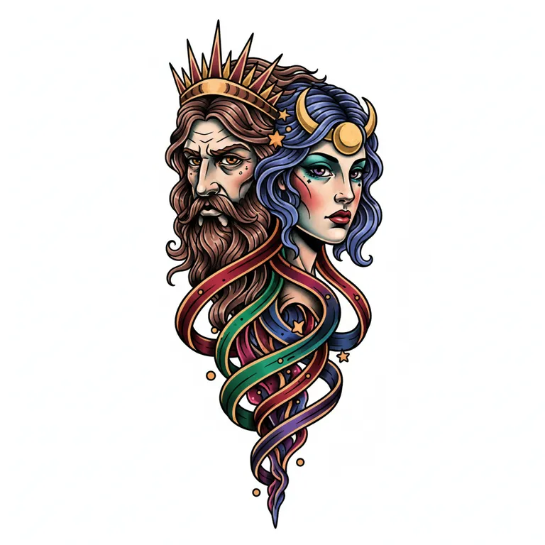 neo-traditional color design
