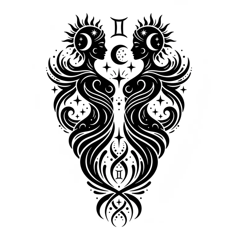 bold blackwork design