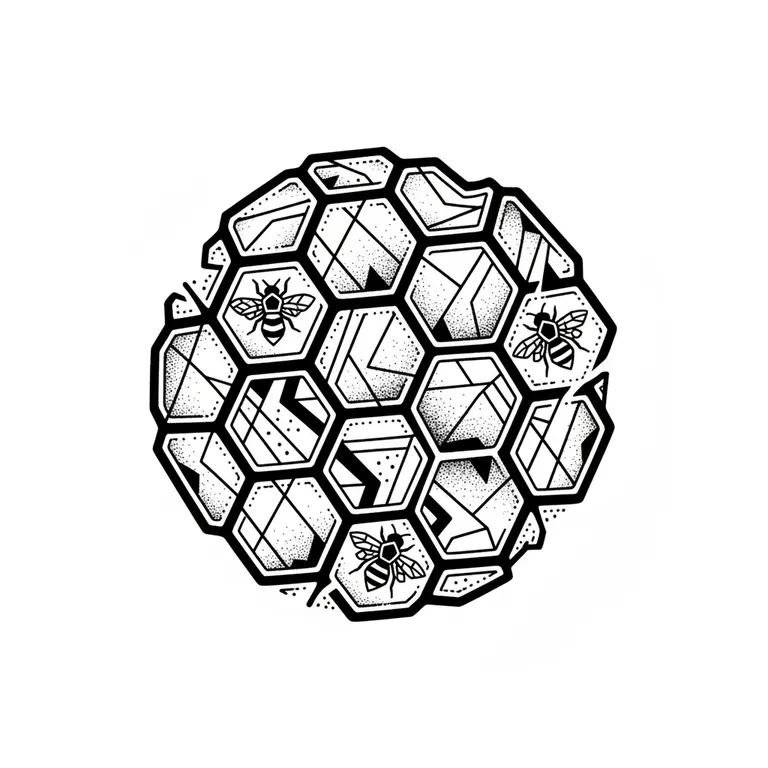 bold blackwork design