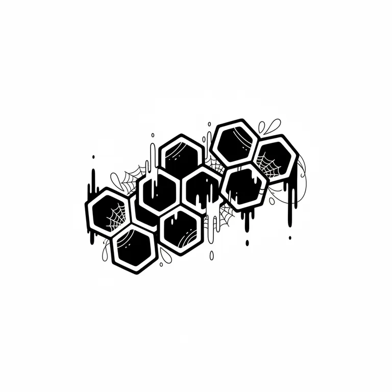 bold blackwork design